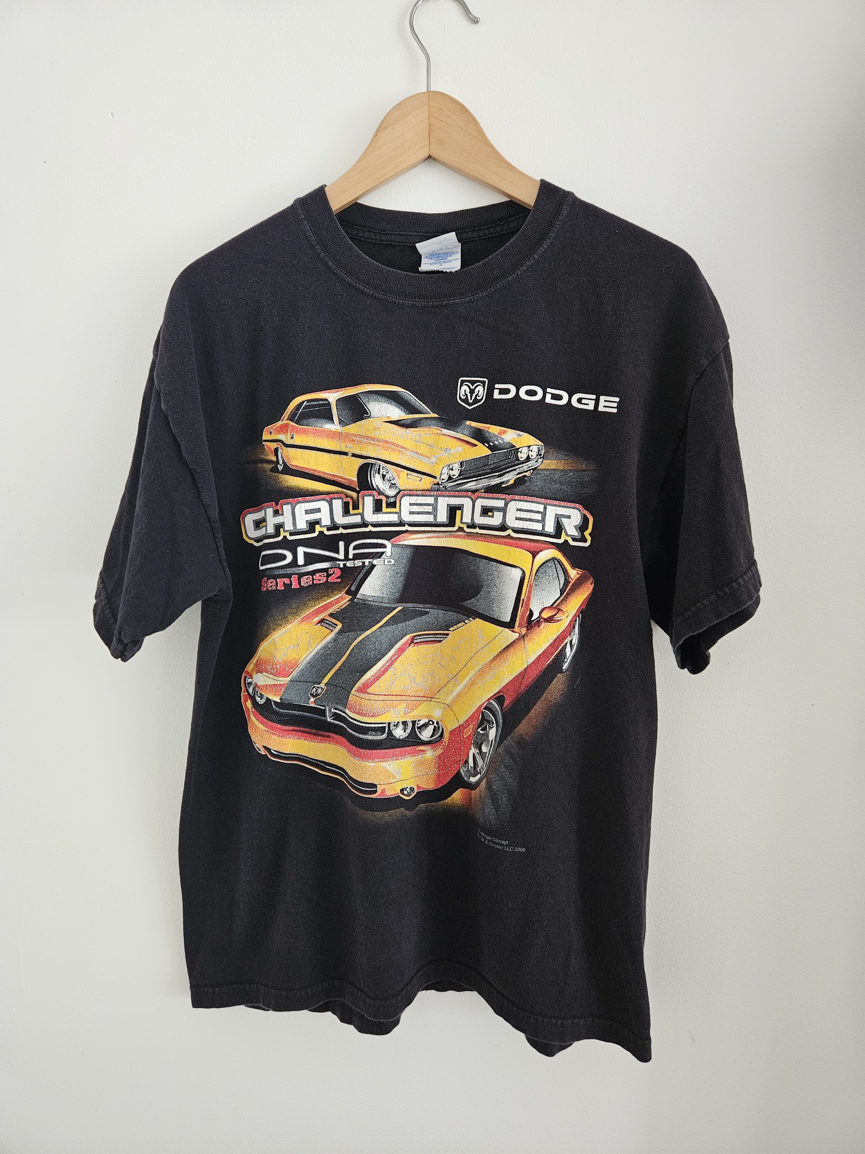 Vintage Dodge Challenger Shirt Large Series 2 Cars Y2k